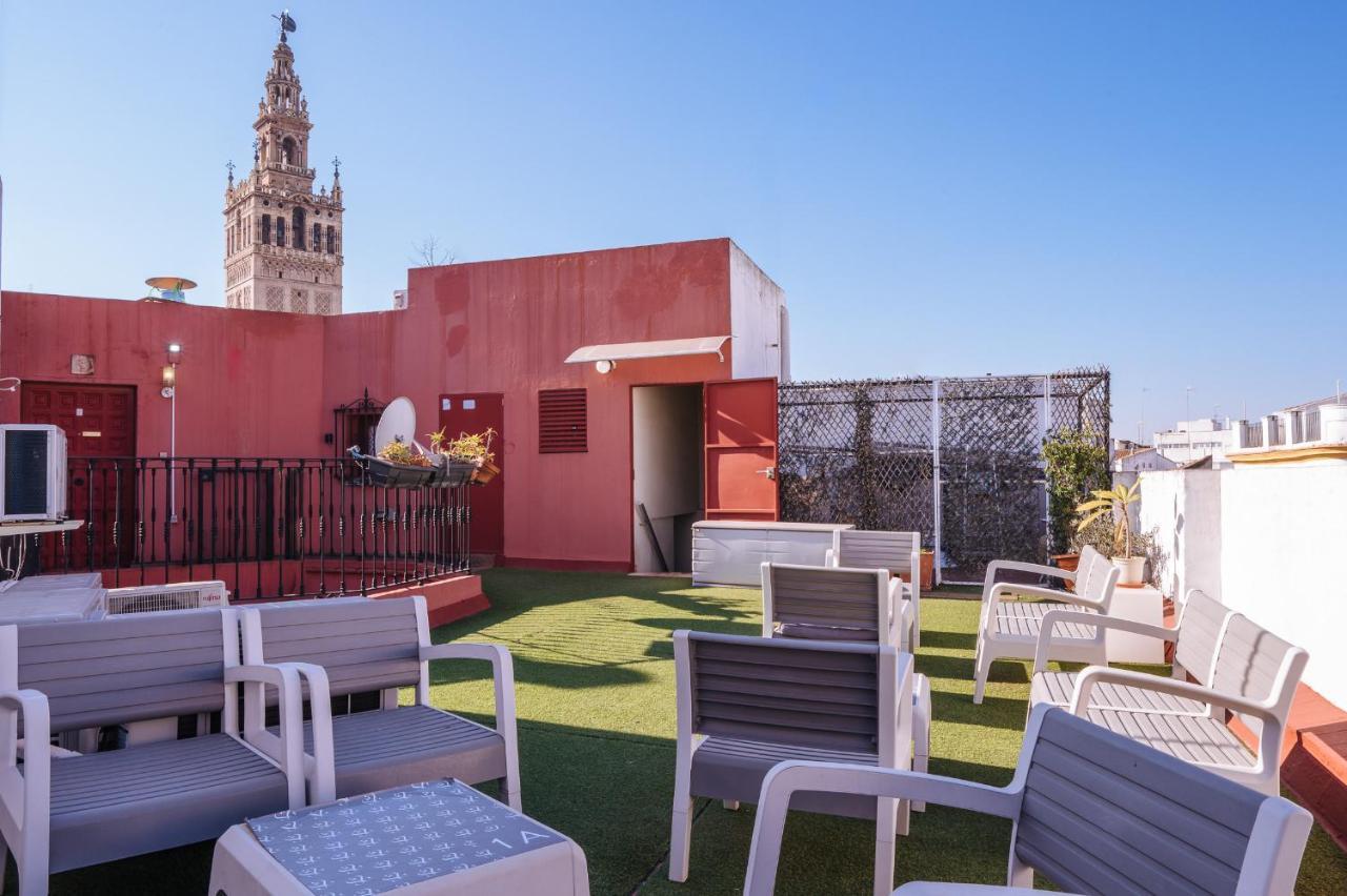 Atico Lujo Junto A La Catedral. Giralda Apartment เซบีญา ภายนอก รูปภาพ
